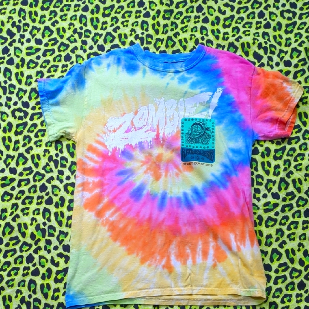 3/30 Flatbush Zombies Tie Dye Concert Tee